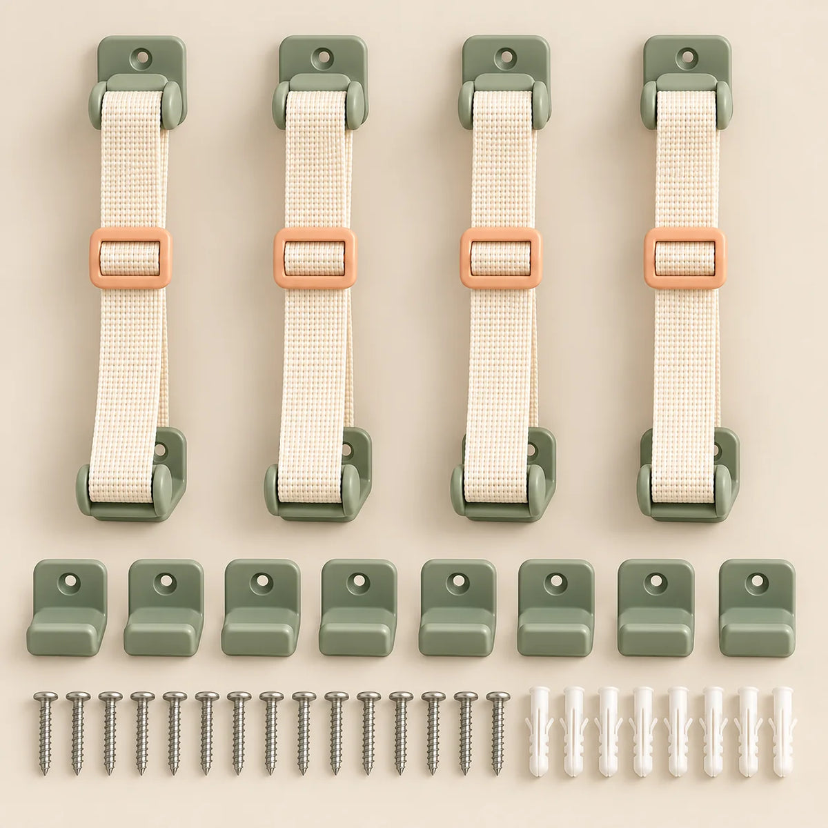 Furniture Anchor Strap Kit — package contents